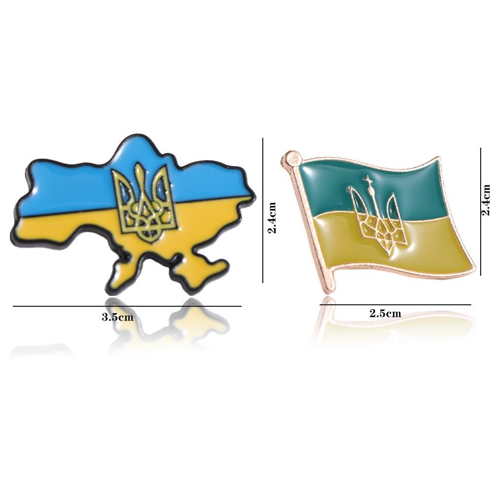 Badges Ukrainian Flag Pins Brooches Ukrainian National Pins Ukraine Brooches Jewelry