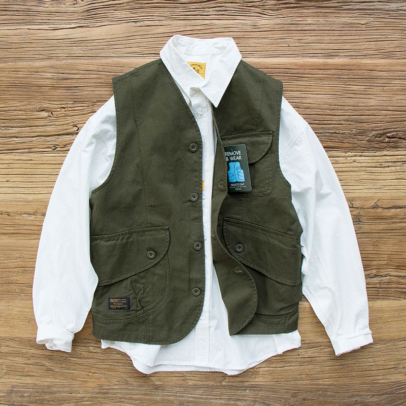 Tooling Style Fishing Photography Director Youth Casual Vest