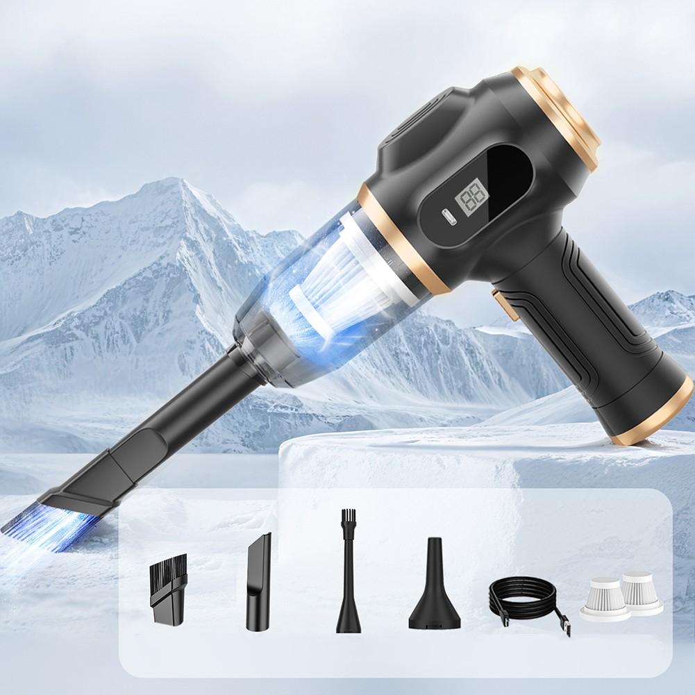 USB Charging Portable Car Vacuum Cleaner Strong Suction for Car and Home Use