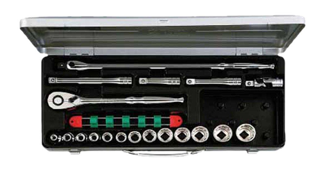 Kyoto Machine Tool Socket Wrench Set Drive 19 1 Set (KTC) TB413X, Size 12.7mm, Pieces,