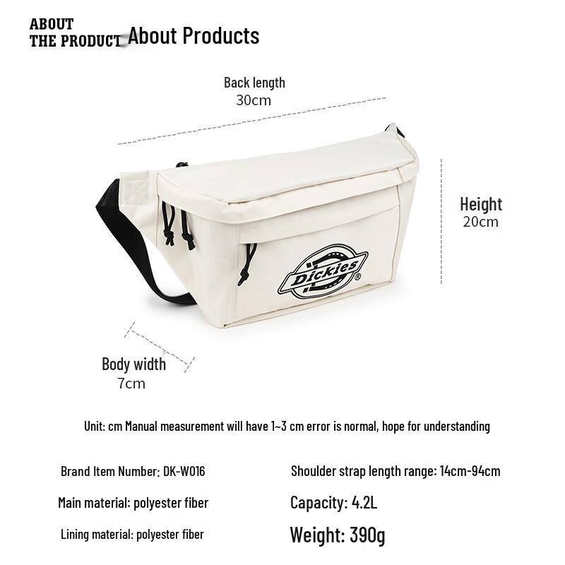 Dickies Casual Sport Crossbody Chest Bag