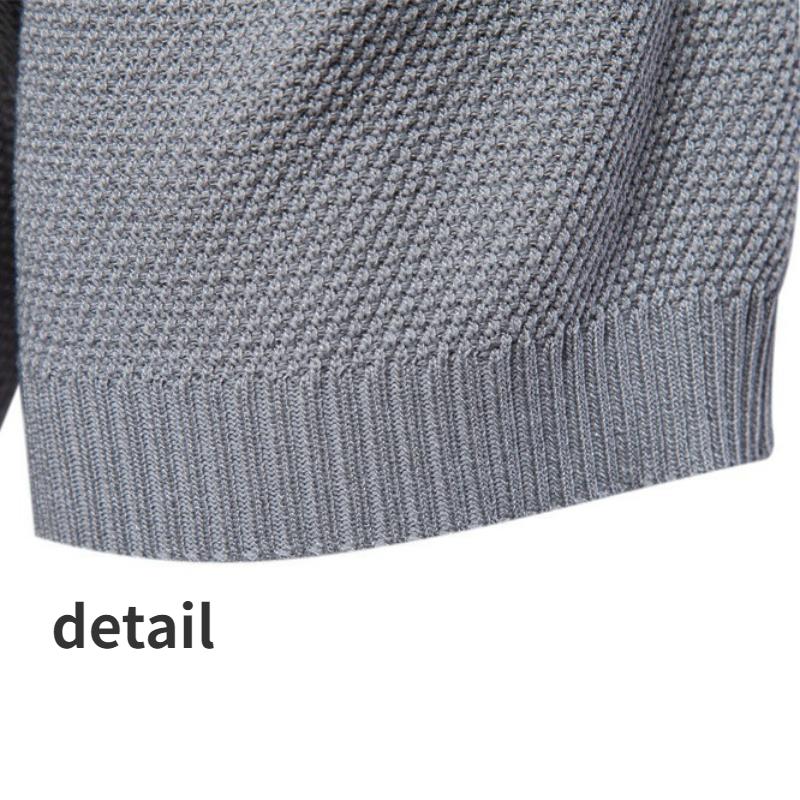 Cămașă din tricot casual pentru bărbați, cu guler, cu fermoar, cu mânecă scurtă, respirabilă, din tricot, pentru bărbați, elegant, moale, confortabil, largi, pulover, pentru petrecere de lucru
