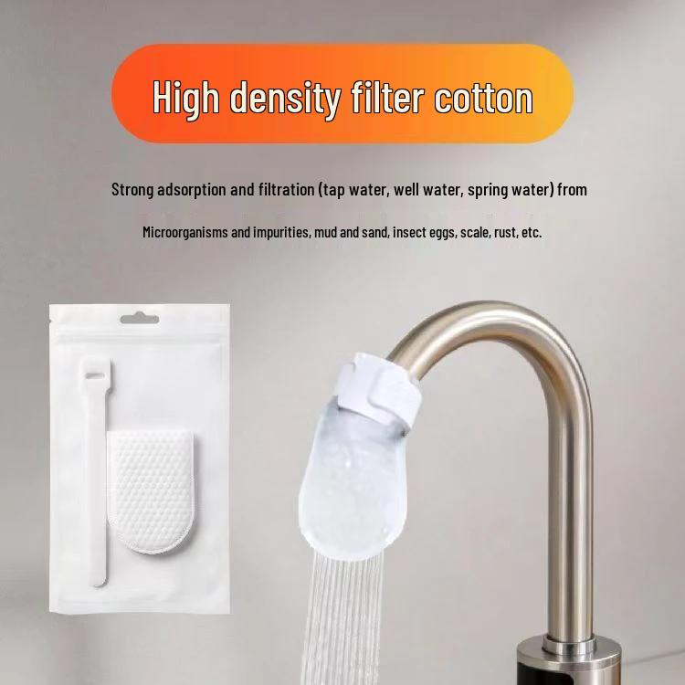 Universal Hot & Cold Water Faucet Filter for Rust Pre-Filtration In Bathroom Taps