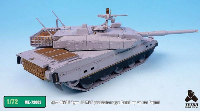 Tetra Model ME Serie JGSDF Typ 10 Serienpanzer Plastikmodellteile ME7203 1/72 (F-Kompanie)