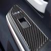 Carbon Fiber Interior Door Window Switch Cover Trim for Toyota Tundra 2014-2018