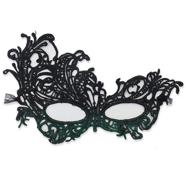 Princess Lace Phoenix Mask With Glitter And Gradient Colors For Halloween Costume Party