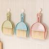 Small Broom Dustpan Set Mini Sweeping Small Dustpan          Desktop Clean Broom Plastic Garbage Shovel Sweeping Hair Scanning