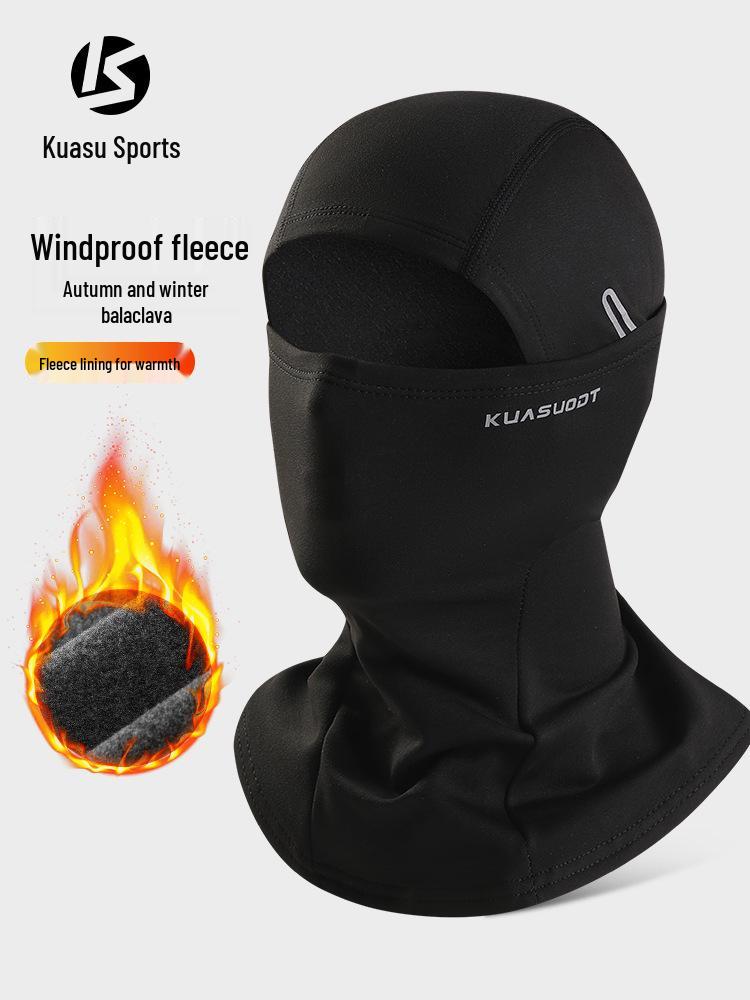 Warme Fleece- Sturmhaube: Winddichte Vollgesichts-Motorrad-Skimaske für Männer & Frauen