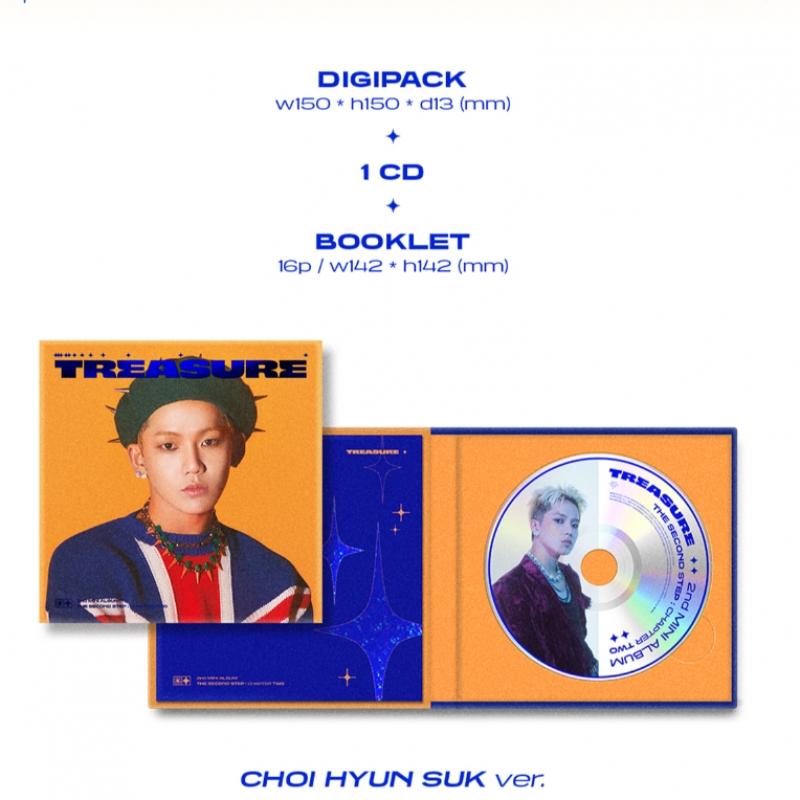 Treasure 2nd Mini Album  Digipack Ver. 