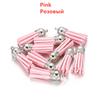 10/20Pcs 38mm Leather Tassel Fringe Keychain Strap Jewelry Fiber Fringe Suede Tassel Key Chains for DIY Jewelry Accessories