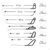 6x Auto Hooks Rod Dent Repair kit Accessories Tools Professional Universal for Refrigerator