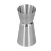 Double Jigger Exquisitely Polished Simple Elegant Appearance Thickened Design Easy To Clean Shot Measure Jigger for Bar