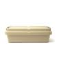GORDON MILLER 40L Car Trunk Cargo Stacking Storage Box Organizer, Coyote Beige, with Lid, Large Capacity, Suitable for Outdoor Use, 1680033