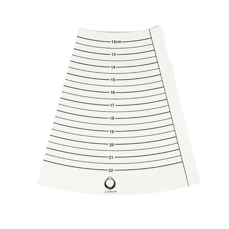 

Durable Paper Bracelet Mandrel Stick Sizer Bracelet Measuring Mandrel Jewelry Making Tools for Jewelry Repair Measuring 1