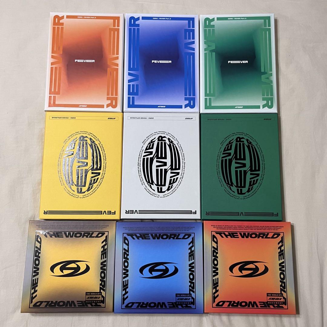 

[Б/В] ATEEZ Набір з 6 альбомів