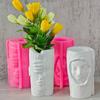 Creative Human Body Planter Sturdy Silicone Mould Reusable Artistic Cement Cast Craft Supplies for Home and Garden