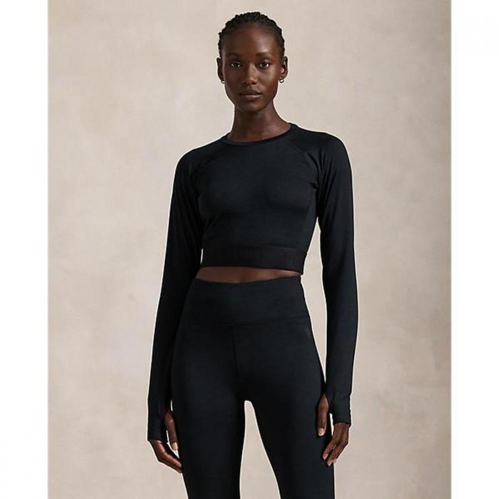 Polo Ralph Lauren Women S Logo waiStband Crop Pullover Wmpokninc020181001 M