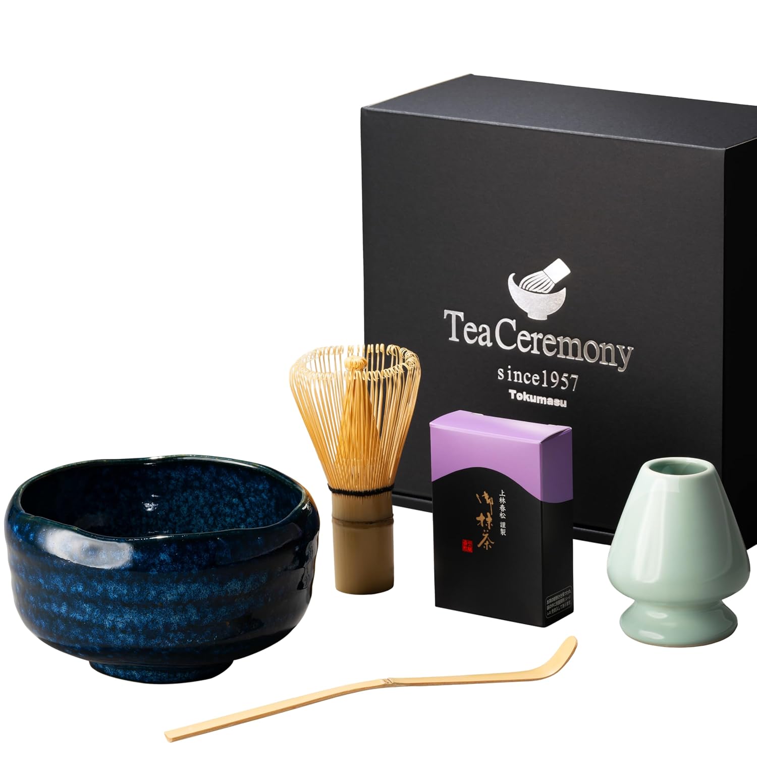 Tokumasu Tea Ceremony Tools Specialty Store Matcha Set Made Japan Bowl Mino Ware Manufactured Uji Kyo Hayashi Harumatsu Easy Preparation Instructions