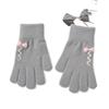 Full Finger Cute Warm Gloves Nylon  Gloves Harajuku Knitted Mittens  Outdoor
