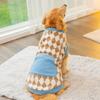 Autumn and winter big dog fleece vest medium and large dog golden retriever samoyed two-legged cotton-padded coat pet big dog clothes