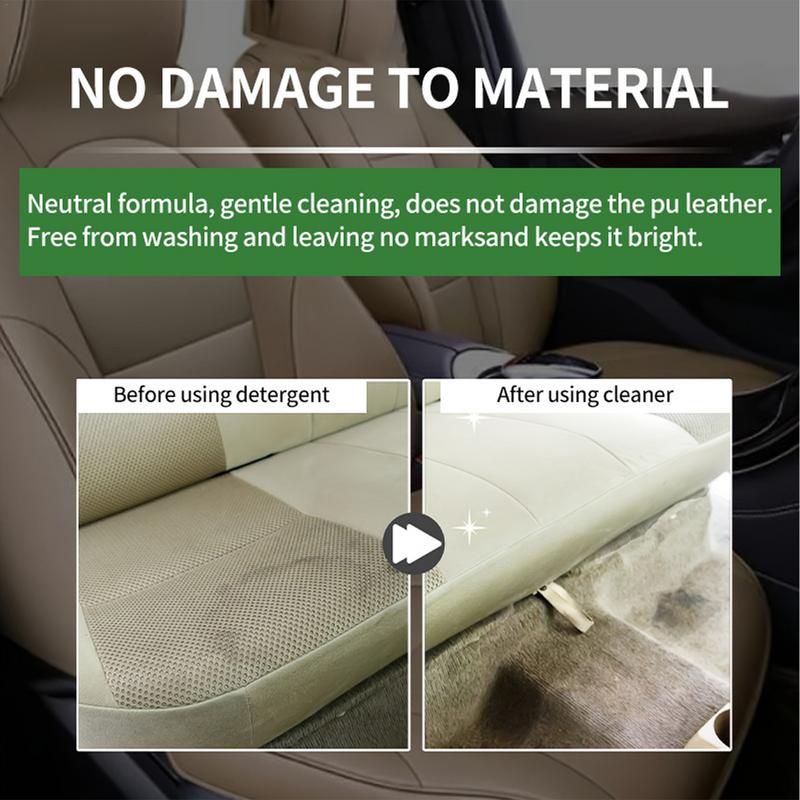 Auto Interior Cleaner Foam 6.76oz All-purpose Car Cleaner Artificial Leather Seat Decontamination Cleaning Agent For Trucks