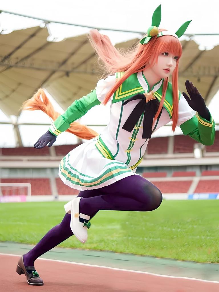 Uma Musume Cosplay Silence Suzuka Cosplay Silent Innocence Cosplay Uma Musume Cosplay Costume Costume for Events Halloween Costume School Festivals