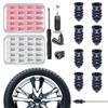 Universal Mushroom Tire Repair Nails Quick Fix Tool for Car Electric Vehicle Motorcycle Vacuum Tires Airtight Seal No Glue T6C3