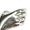 Broche Speld Verse Bloemen Compacte Legering Bloemenhouder Handvormige Houder Past op Jurken Overhemden Veelzijdig Speldje
