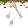 3 Meter Plug Extender Wire Portable Light String Extension Cable Power Extension Cord for LED String Light Christmas Lights