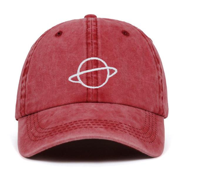 Satellite Mars Embroidery Baseball Cap Spring Summer Explosive Embroidery Hat