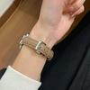 Suitable for Apple S11 watch with iwatch109876SE leather strap creative Huawei GT6 Xiaomi 9pro
