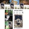 Pr200 12mp 1080p Outdoor Wildlife Camera With Infrared Technology For Hunting And Security