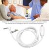 Replacement Nurse Call Cord, Push Cord Cable for Nurse Station, Nurse Call Cord 6.35mm 1/4 Phone Plug Cable with Bed Sheet Clip, 9.8ft