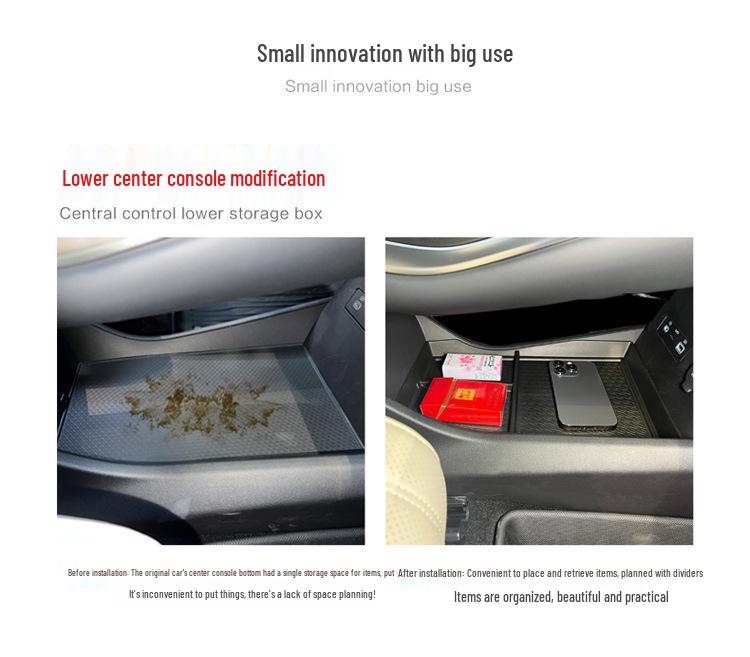 BYD Song L Center Console Storage Box Car Organizer