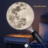 Creative Starry Sky Night Light: Earth and Moon USB Projection Atmosphere Light.