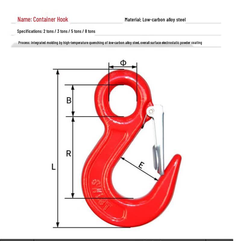 Alloy Steel Ram Horn Lifting Hook