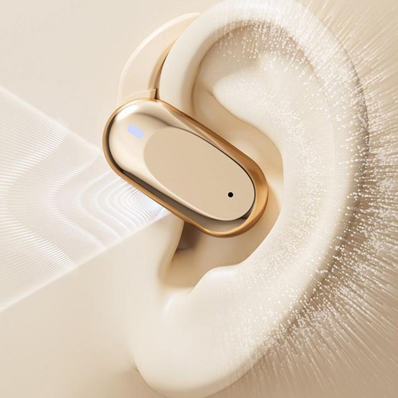 Wireless Headphones Ows Hifi Stereo Open Bluetooth 5.4 Earphones With Mic Call Noise Reduction Sports Waterproof