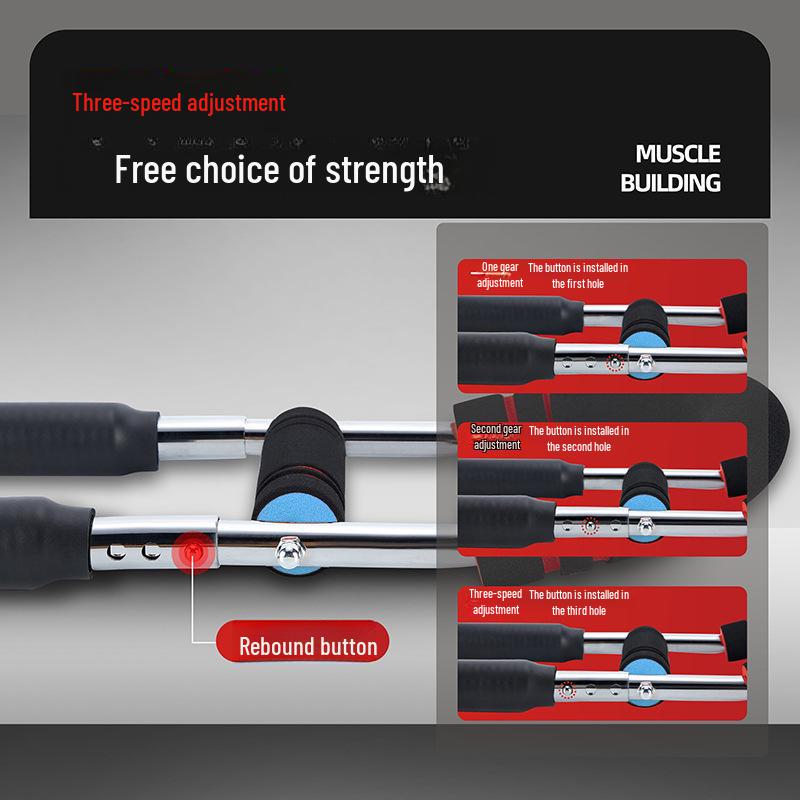 Adjustable U-Shaped Arm Strength Trainer for Men's Chest Muscles - Professional Model