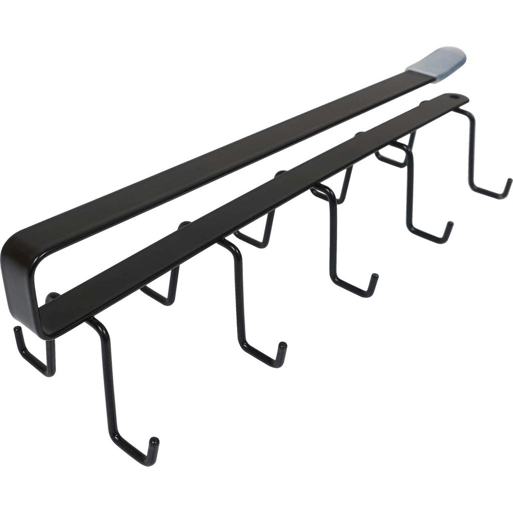 Fine Under-Cabinet Kitchen Tool Hooks, 10 Hooks, Perfect for Storage, Durable, Easy Installation, No Drilling Required, No Screws Required, FIN-1072