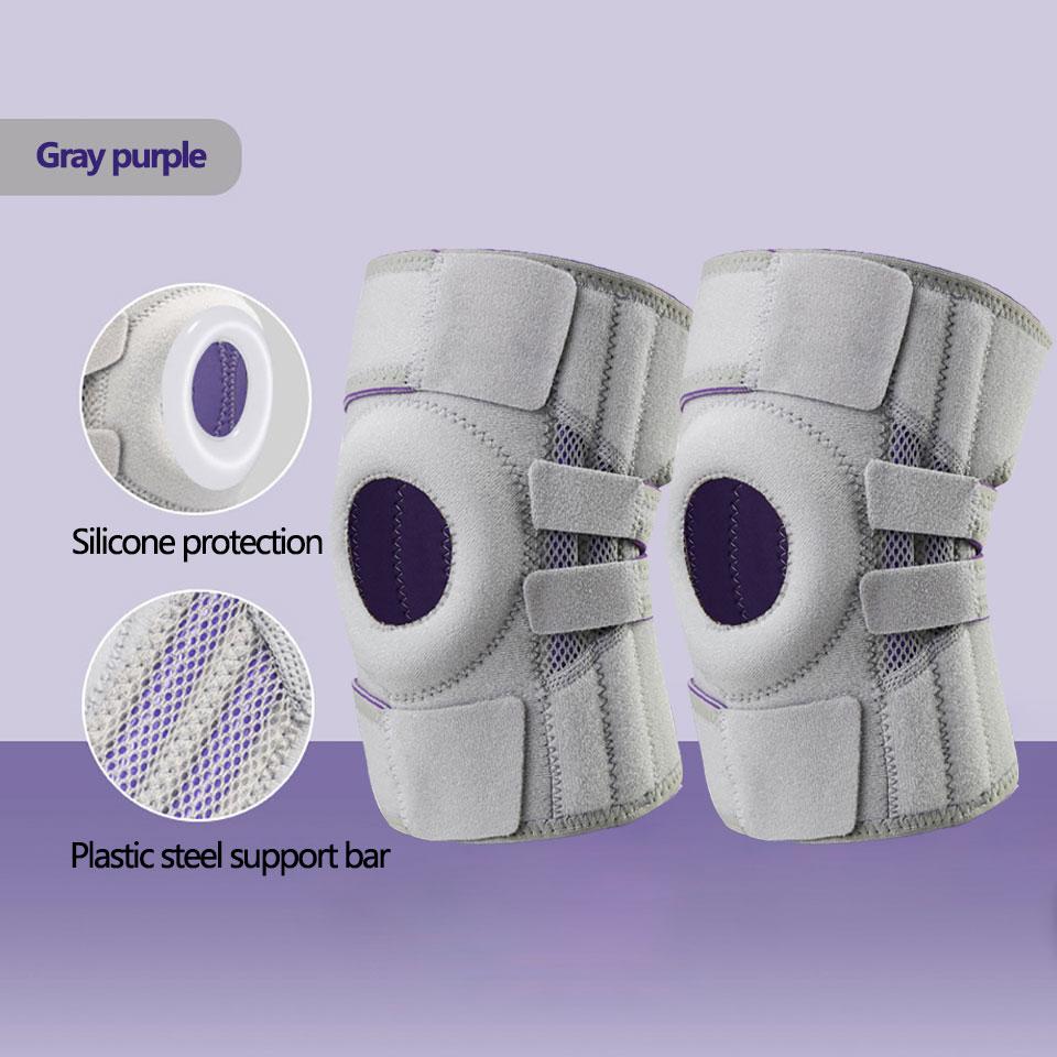 1Pcs/1Pair Knee Pads Meniscus Wear Ligament Injury Eva Buffer Gasket Stabilize The Patella Shock Absorption Stress Reduction Professional Grade