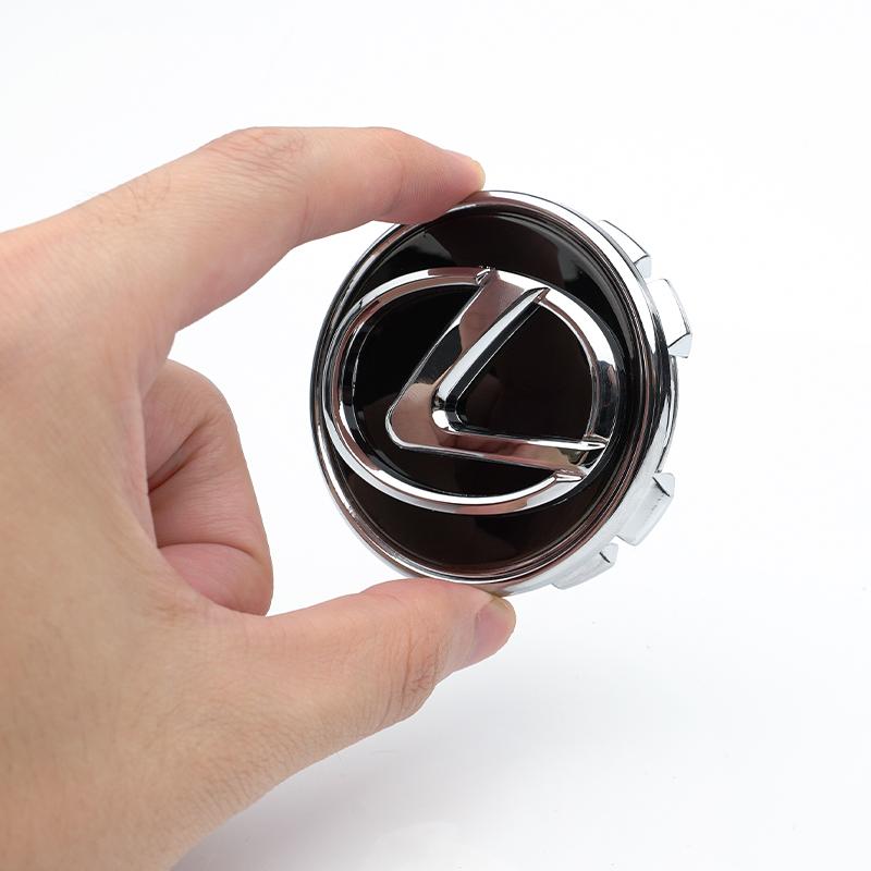 hbsh4 4Pcs 62MM Car Emblem Wheel Center Cover Hub Accessories For Lexus F SPORT ES RX NX LS UX LM LX GX LC RZ IS CT GS RC HS SC TX LB