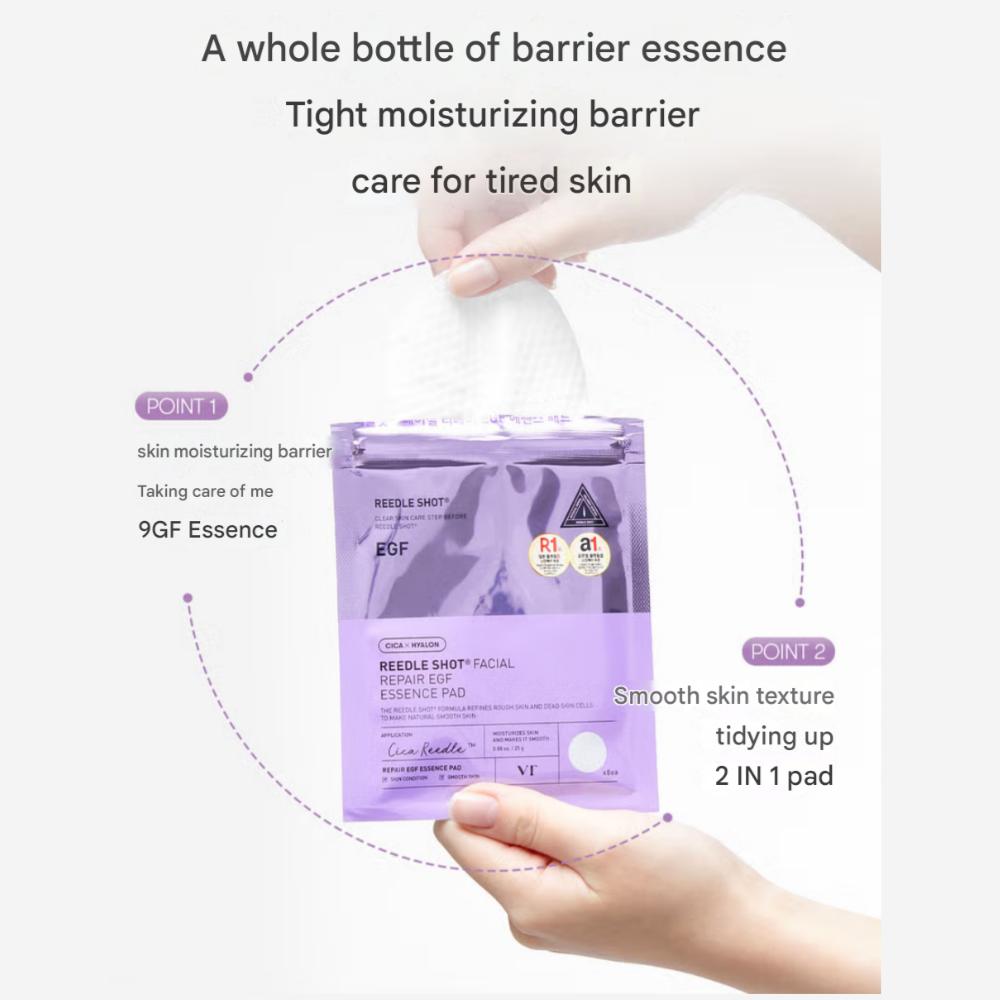 VT Reedle Shot Facial Repair EGF Essence Pads (8 Pcs)