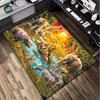 1Pc Animal World Print Rug - home decoration Carpet For Living Room Bedroom Flooring Computer Chair Area Rug