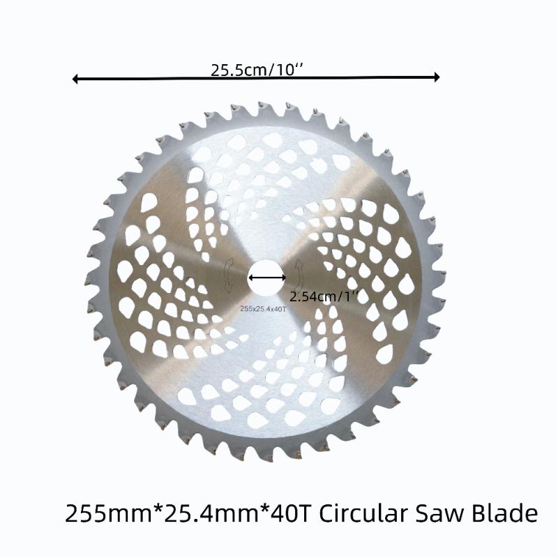 Lame Tosaerba 40/60 Denti Universali Testa Lame Decespugliatore Tosaerba per Decespugliatore Accessori Utensili Elettrici da Giardino