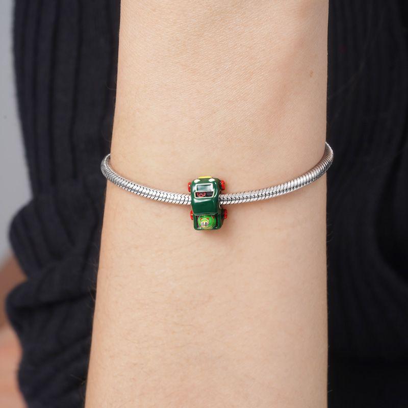 New Copper Charm Fit Original Bracelet Accessories Women Jewelry Vehicle Series Bicycle Motorcycle Helmet