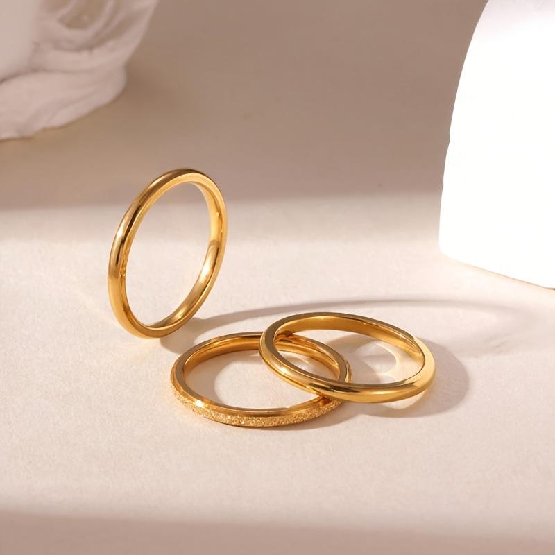 316L Edelstahlring für Damen Luxus Zirkon Finger Mode Zirkon Accessoire Party Geschenk