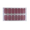1 Sheet Gel Nail Strip UV Free Easy Apply Remove Self-adhesive Nail Sticker Long Lasting Waterproof Quality Glitter Solid Color Decorative Nail Wrap