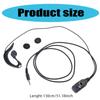 3.5mm PTT Ear Hook Earphone for Smartphones for Cellphone Push-To-Talk Headsets