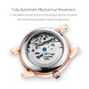 Chenxi Women Automatic Mechanical Watch Top Brand Luxury Stainless Steel Waterproof Wrist Watch