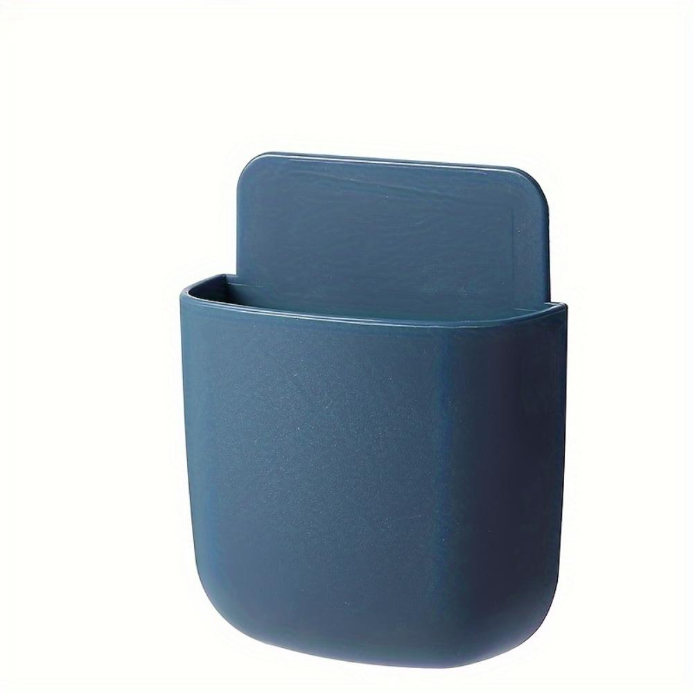 Foldable Wall-mounted Storage Box Plastic Mobile Phone Holder Air Conditioner TV Remote Control Storage Box,home Storage Table and Drawer Storage Box